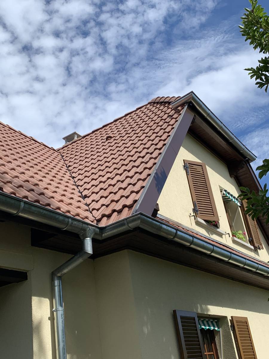 Entretien toiture par nettoyage