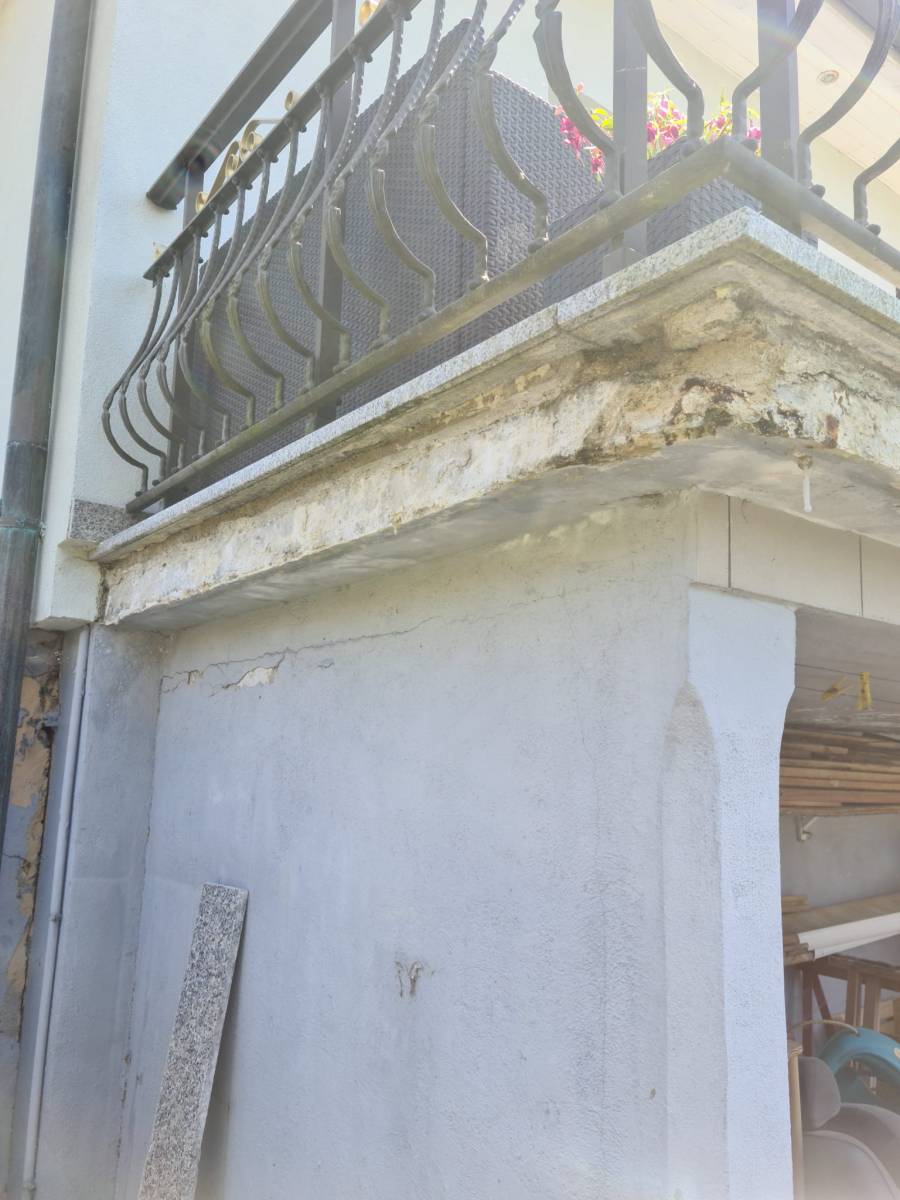 Habillage bandeau terrasse en aluminium