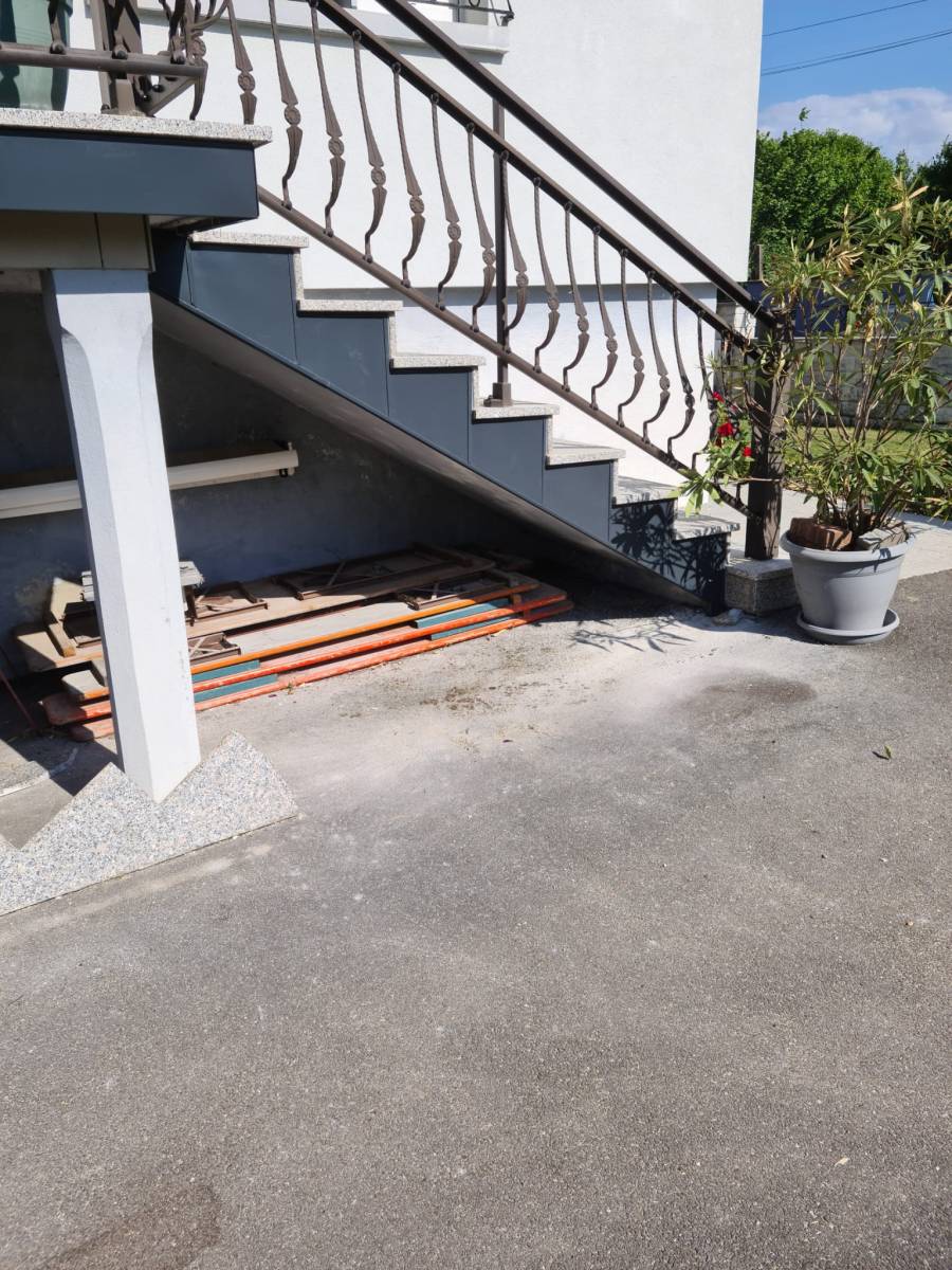 Habillage bandeau terrasse en aluminium