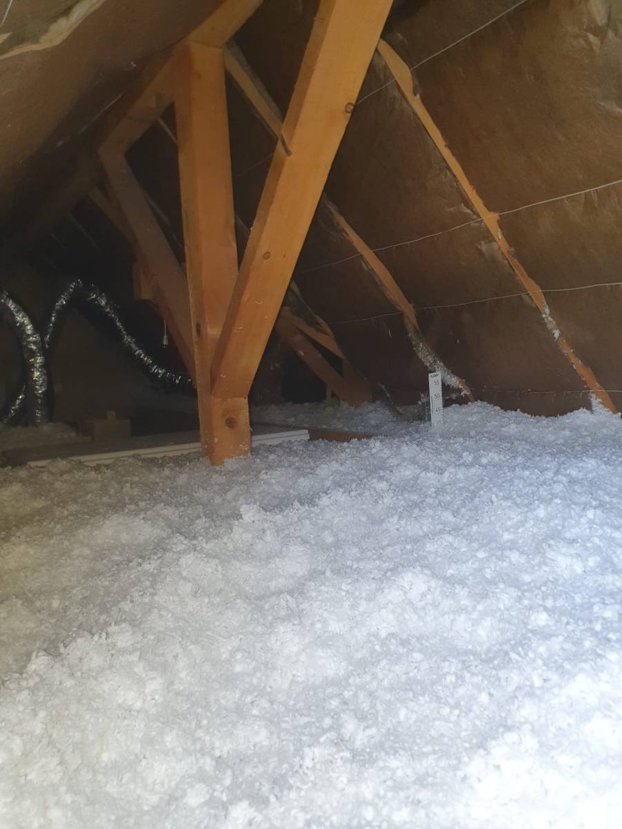 Isolation des combles perdues et des rampants sous toiture
