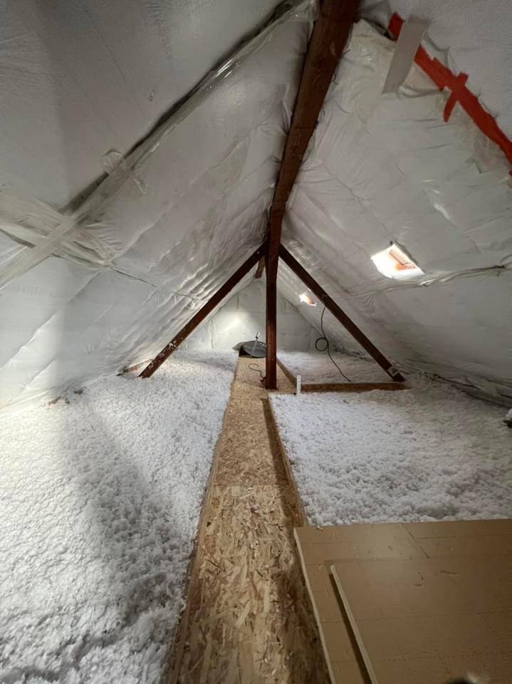 Isolation des combles perdues