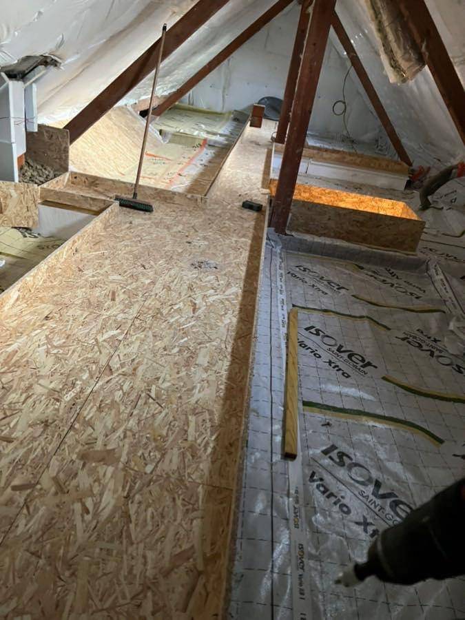 Isolation des combles perdues