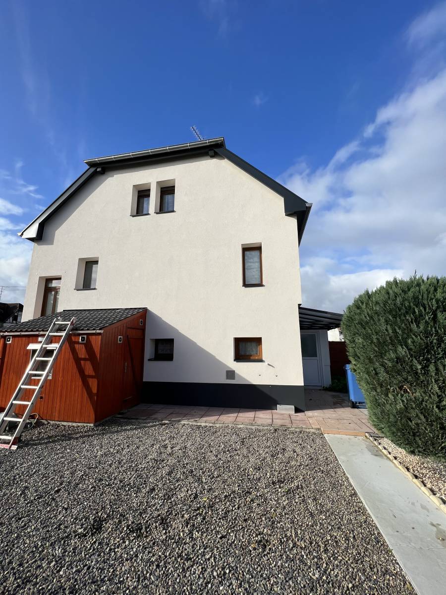 Isolation extérieur sur façade