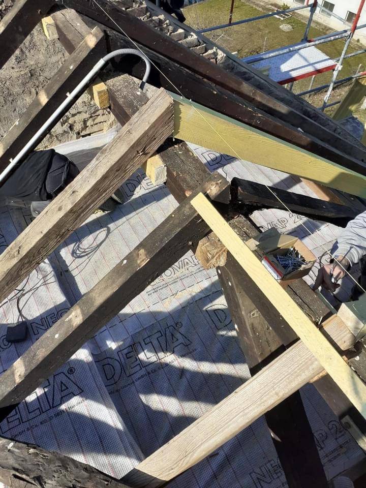 Isolation de la toiture par l'extérieur