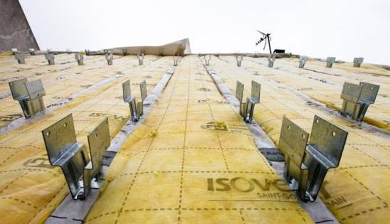 Isolation de la toiture par l'extérieur