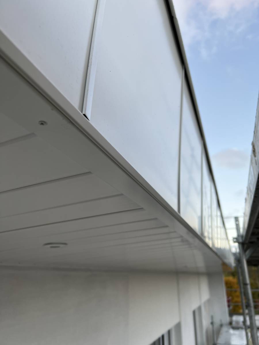 Habillage planche de rive