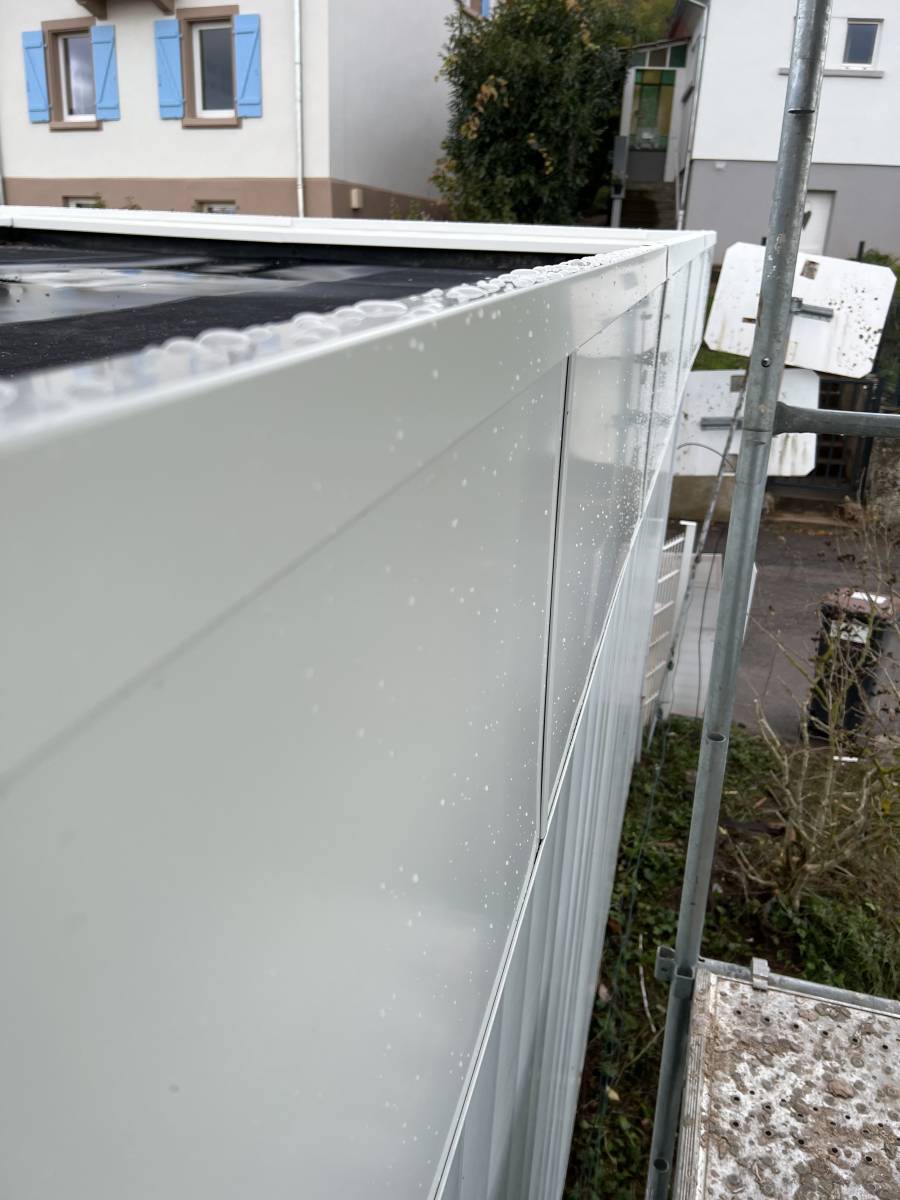 Habillage planche de rive