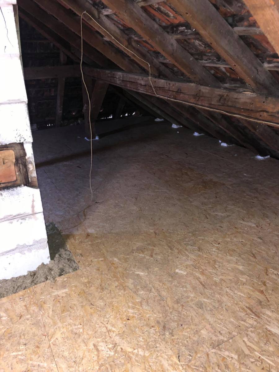 Isolation des combles perdues et pose d'un plancher intégré