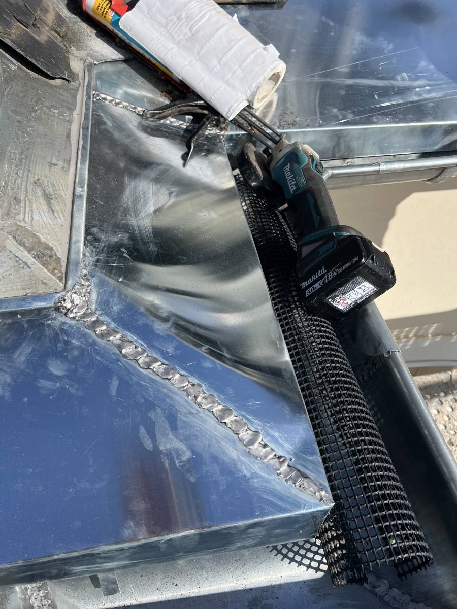 Remplacement de bavette zinguerie